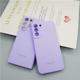 Silky Silicone Case for Samsung Galaxy S22 series