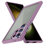 Shockproof Armor Transparent Case With Full Protect Camera Lens For Samsung Galaxy S23 Ultra Plus