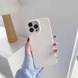 Nice Good Words Wheat Straw Case For iPhone 14 13 12 series