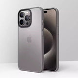 High Quality Titanium MagSafe Grey Matte Case For iPhone 15 14 series