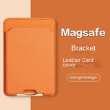 Luxury Leather Magnetic Slot Card Holder Wallet Card Pocket Case For iPhone 14 13 12 series