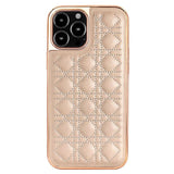 Electroplated Leather Case for iPhone 13 12 11 Pro Max