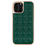 Electroplated Leather Case for iPhone 13 12 11 Pro Max