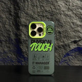 Graffiti Painted Cartoon Animal Soft Silicone Case for iPhone 14 13 12 series