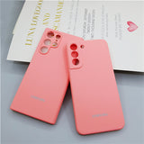 Silky Silicone Case for Samsung Galaxy S22 series