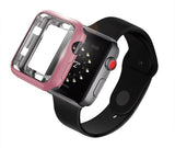 Soft Plated Clear TPU Cover Case for iWatch Series