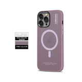 Magnetic TPU Frame Frosted Case For iPhone 14 13 12 series