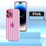 Lens Protection Solid Color Film Transparent Soft Case For iPhone 14 13 12 series