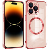 Plating Shockproof MagSafe Charging Case For iPhone 14 13 12 series