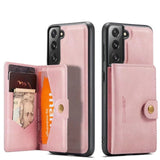 Magnetic Leather Wallet Card Case For Samsung Galaxy S22 Ultra Plus S21 FE