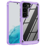 Shockproof Bumper Transparent Hard PC Soft Case For Samsung Galaxy S23 S22 S21 series