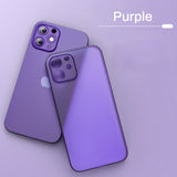 Ultra Thin Matte Case for iPhone 13 12 11 Pro Max Mini