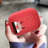 Cartoon Santa Claus Christmas Soft TPU Case For Airpods 3 2 1 Series