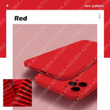 Square Liquid Silicone Full Protection Case For iPhone 12 11 Series