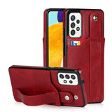 Case Card Slot Stand Holder Leather Case For Samsung Galaxy S21 S20 Note 20 Series