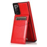Vertical Flip Leather Multi Card Slot Wallet Case For Samsung Galaxy S21 S20 Note 20 Series