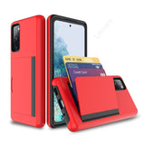 Flip Card Slot Stand Phone Case for Samsung Galaxy S21 Series