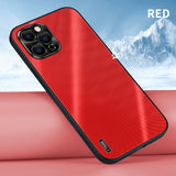 Luxury Shockproof Camera Lens Protection Metal Mobile Phone Case For iPhone 12 Series