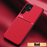 Magnet Silicone Case for Samsung Galaxy S22 S21 S20 Note 20 Series