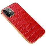 Original Luxury Genuine Leather Case for iPhone 12 Series