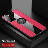 Car Magnetic Stand Ring Back Cover Heavy Duty Protection Case For Samsung S20 Series