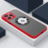 Magsafe Matte Translucent Acrylic Shockproof Case For iPhone 14 13 12 series