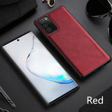 Soft Silicone Luxury PU Leather Case For Samsung Note 20 & Note 20 Ultra