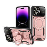 Luxury Magnetic Magsafe Hybrid Stand Shockproof Armor Case For iPhone 14 13 12 series
