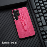 Luxury Leather Case for Samsung Galaxy S22 S21 S20 Note 20 Series