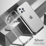Full Lens Cover Shockproof Plating Case For iPhone 13 Series