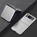 Aluminum Frame 360 Full Adsorption Metal Magnetic Case For Samsung Galaxy Z Flip 3
