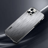 Laser Metal Brushed All inclusive Camera Lens Protector Case For iphone 13 12 11 Series