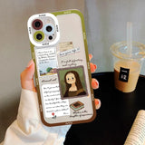 Vintage Van Gogh Cute Painting Puzzle Illustration Soft Case for iPhone 14 13 12 series