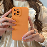 Camera Protector Candy Color Soft Matte Case For iPhone 13 12 11 Series