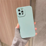 Camera Protector Candy Color Soft Matte Case For iPhone 13 12 11 Series
