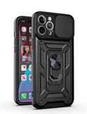 Slide Camera Protector Armor Shockproof Phone Case For iPhone 13 12 11 Series