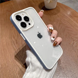 Shockproof Bumper Acrylic Silicone Clear Case For iPhone 13 12 11 Series