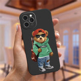 Cool Bear Case For iPhone 14 13 12 series