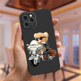 Cool Bear Case For iPhone 14 13 12 series