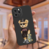 Cool Bear Case For iPhone 14 13 12 series