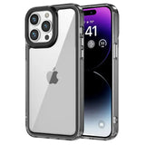 Ultra Thin Transparent Shockproof Hard PC Case For iPhone 15 14 13 12 series