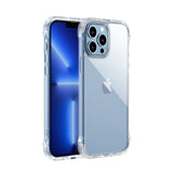 iPhone 13 Pro Max Transparent Case With Four-Corner Bracket Shockproof Stable Holder