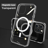 Wireless Charging Shockproof Full Protection Magnectic Magsafe Case For iPhone 12 Pro Max 12 mini