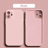 100WD Square Liquid Silicone Full Protector Case For iPhone 12 & 11 Pro Max