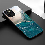 Sea Beach Silicone Case for iPhone 13 12 11 Pro Max Mini