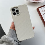 Retro Knitted Woven Pattern Shockproof Soft Silicone Case For iPhone 14 13 12 series
