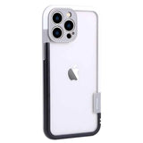 Dual Color-Block Bumper Soft TPU Case With Camera Lens Protection For iPhone 15 14 13 series