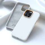 Premium Leather Magsafe Case For iPhone 14 13 12 series