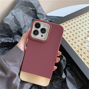 Electroplating Silicone Case for iPhone 14 13 12 series