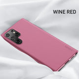 Ultra Thin Soft TPU Silicone Matte Back Case For Samsung S22 Series